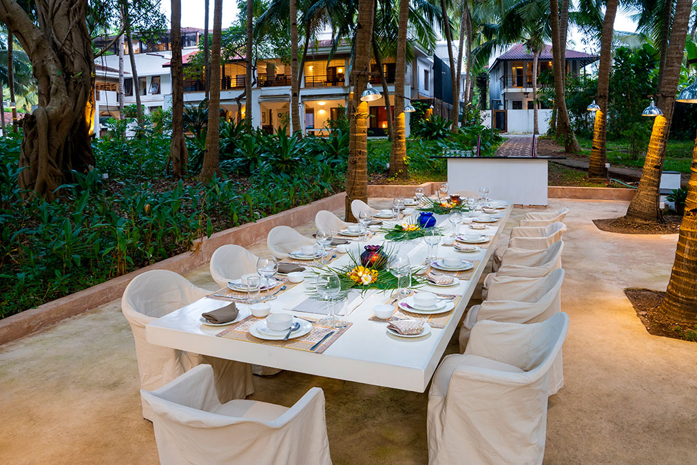 Main Villa Dinning area