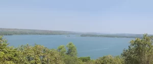 Chapora River seen from Chapora Fort